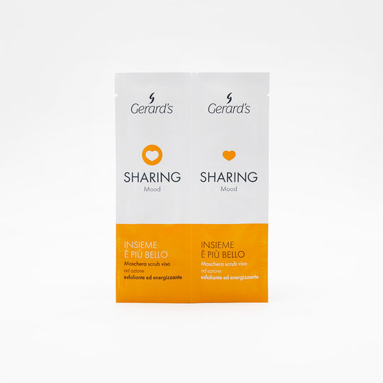 SHARING MOOD SCRUB FACE MASK WITH EXFOLIATING AND ENERGISING ACTION