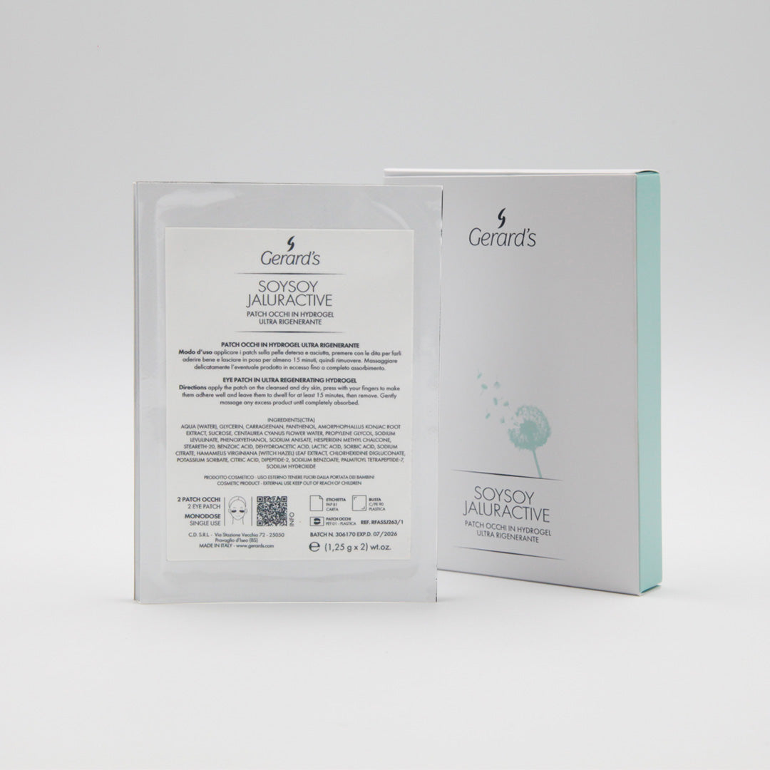 SOYSOY JALURACTIVE PATCH OCCHI IN HYDROGEL ULTRA RIGENERANTE