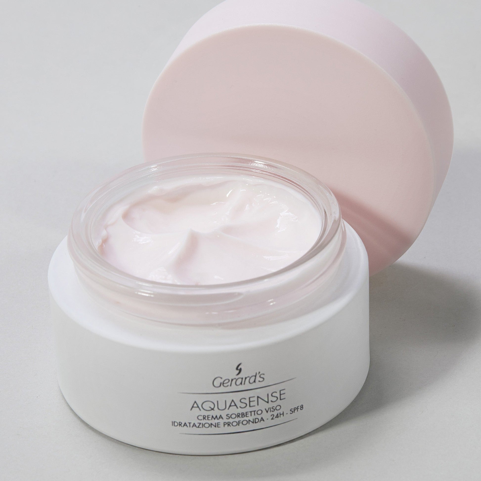 AQUASENSE CREMA SORBETTO VISO IDRATAZIONE PROFONDA 24H - SPF 8 - Gerard's Cosmetic Culture