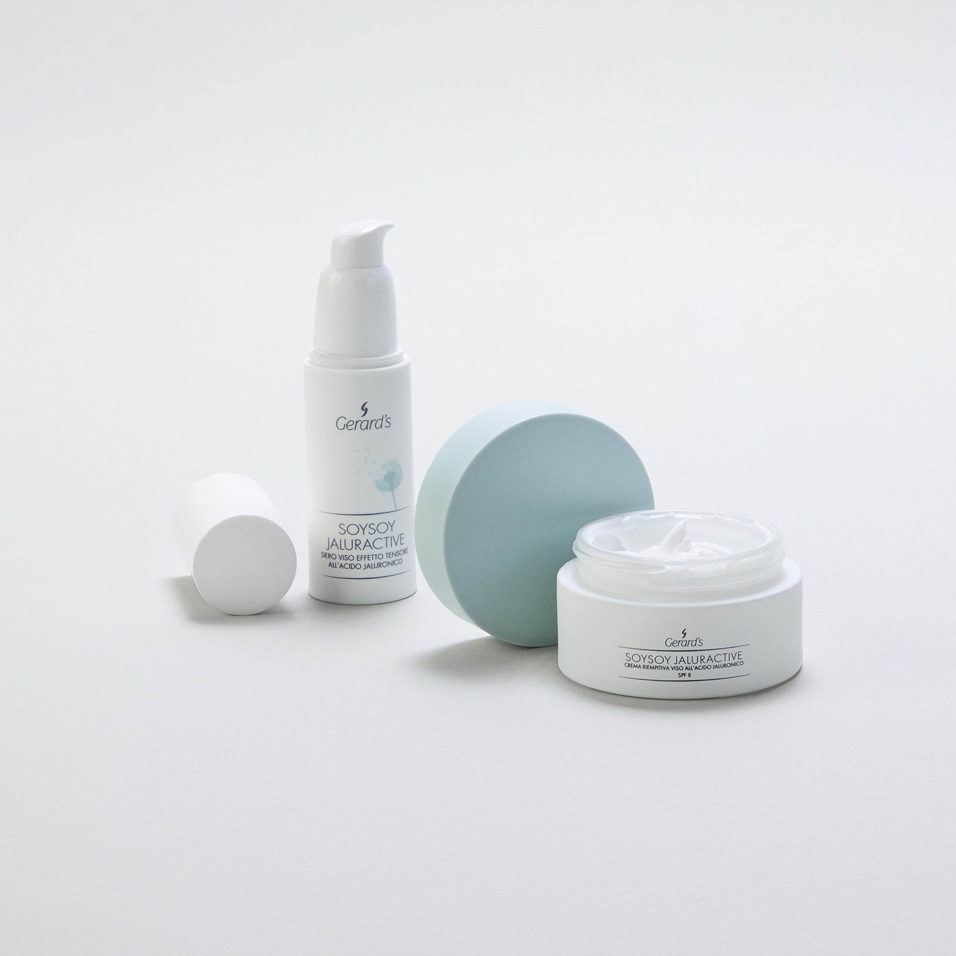 SOYSOY JALURACTIVE CREMA RIEMPITIVA VISO ALL'ACIDO JALURONICO - SPF 8 - Gerard's Cosmetic Culture