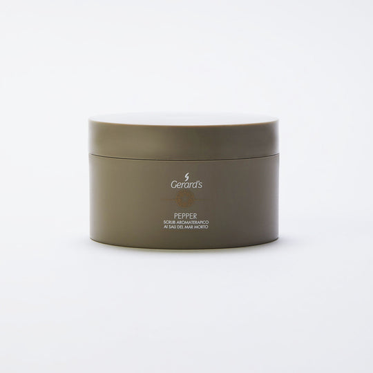 PEPPER SCRUB CORPO AROMATERAPICO AI SALI DEL MAR MORTO