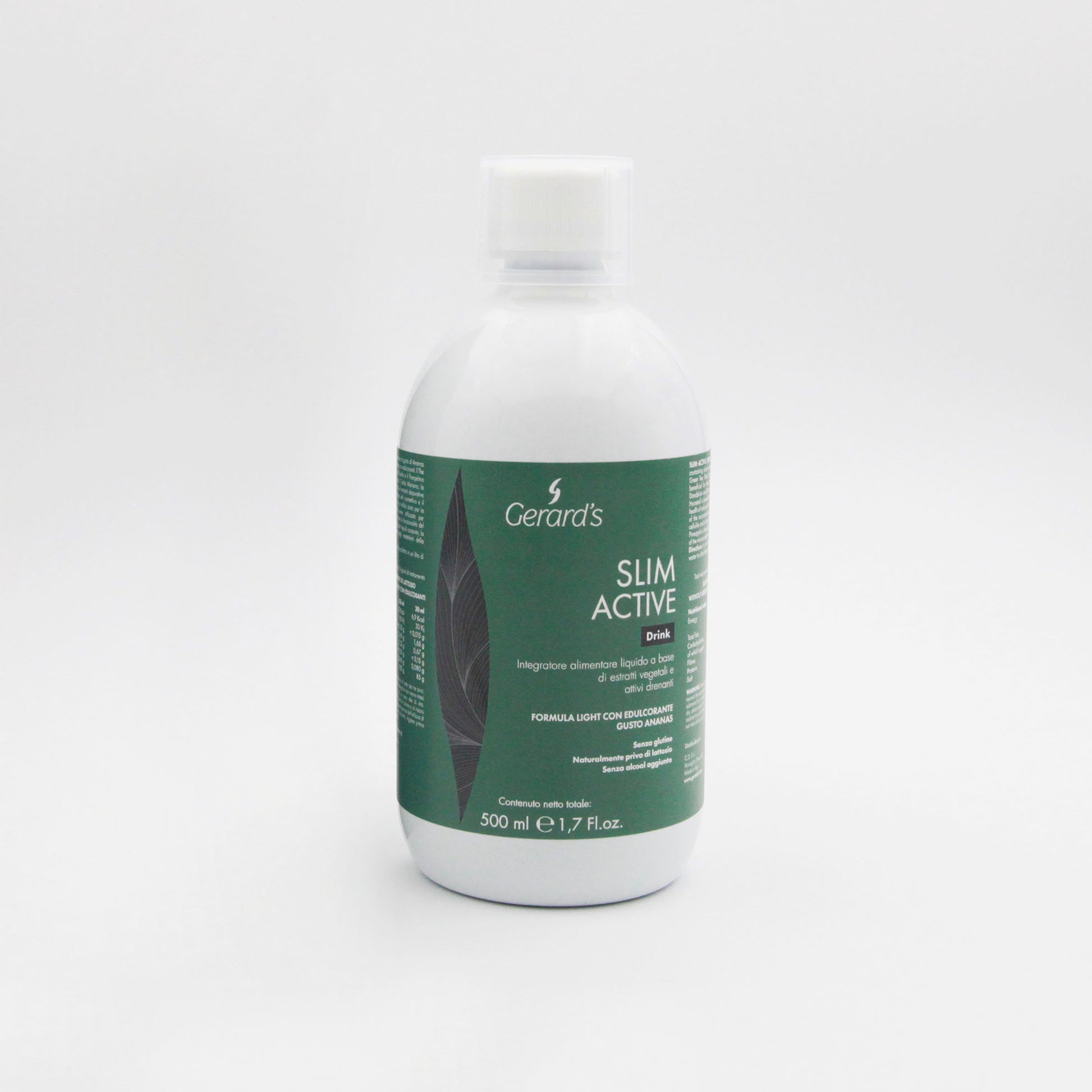 SLIM-ACTIVE DRINK LIQUID DIETARY SUPPLEMENT | DRAINING FORMULA